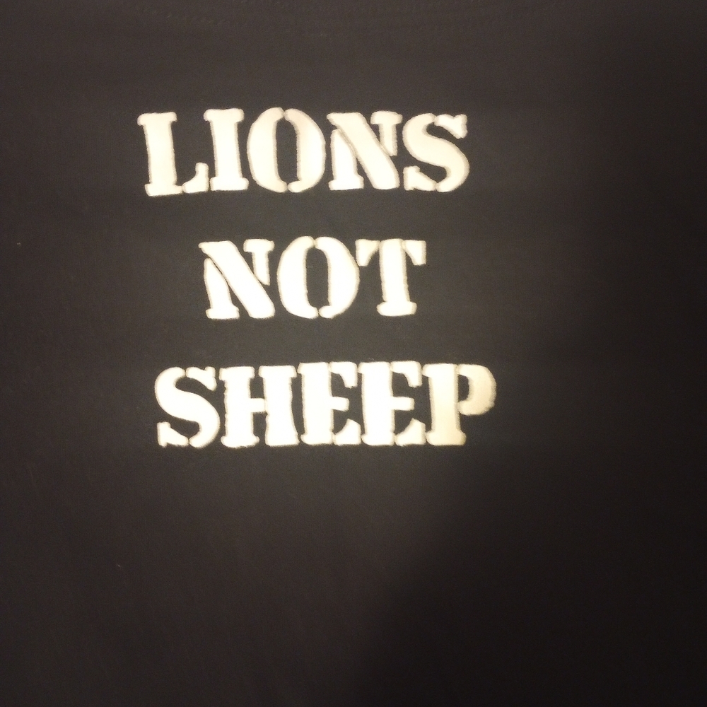Lions Not Sheep #FJB tshirt